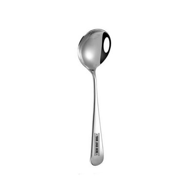 Stainless Steel Round Soup Spoon