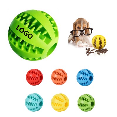 Dog Treat Toy Ball Tooth Cleaning Toy