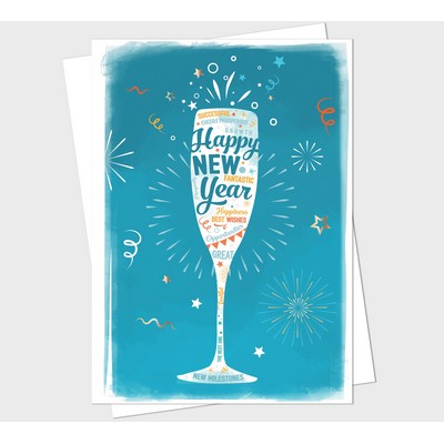 Best Wishes New Year Card