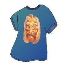 Chili Cheese Dog T-Shirt Lapel Pin