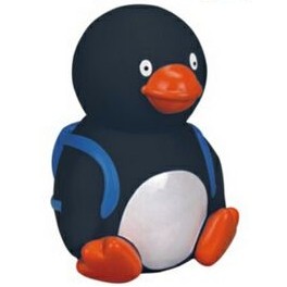 Rubber Back to School Penguin