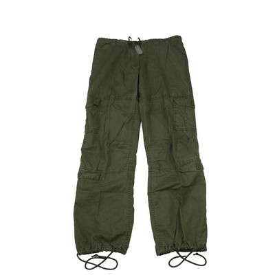 Women's Olive Drab Vintage Paratrooper Fatigue Pants (XXS to XL)