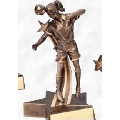 Superstars Small Resin Sculpture Award (Soccer/ Female)