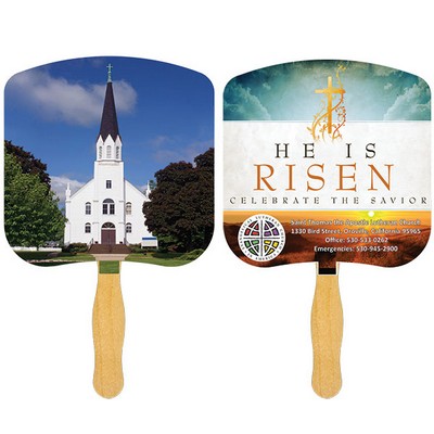 Religious Hand Fan/ Church-Religious