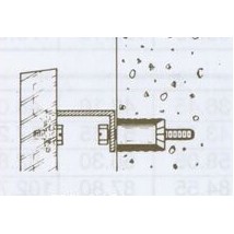 Projected Mount w/ Brackets (2" to 4" Projection)