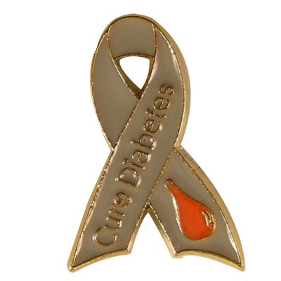 Cure Diabetes Lapel Pin