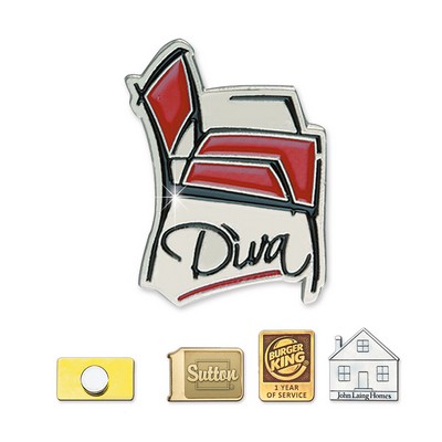 Custom Shape Magnetic Lapel Pin