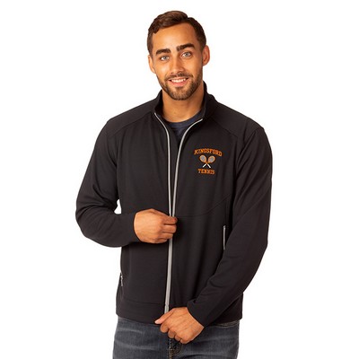 Zorrel® Stockton Mens Box Knit Lightweight Jacket