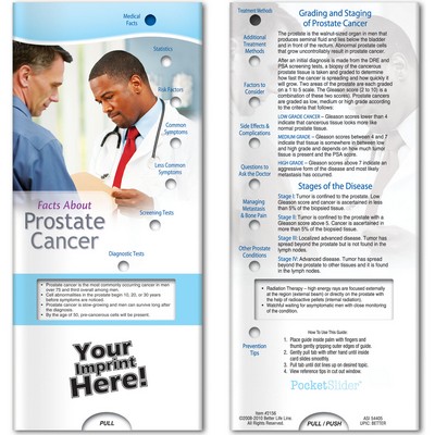 Pocket Slider - Facts About Prostate Cancer