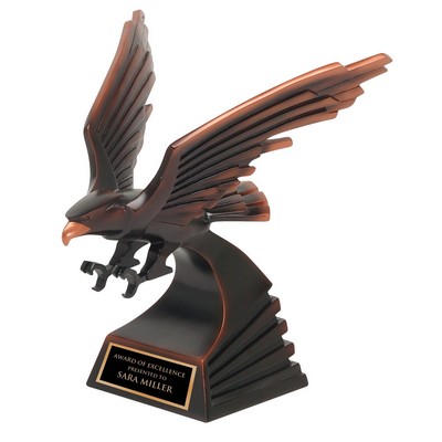 Eagle, Strike - Majestic Resin Eagle Series - 10"