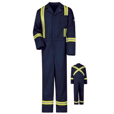 Bulwark® Men's Classic Coverall w/Reflective Trim