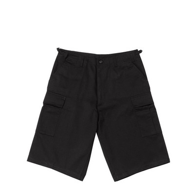 Black Xtra Long Fatigue Shorts (2XL)