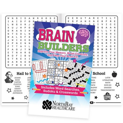 Brain Builders: Puzzles For Adults Of All Ages - Personalized