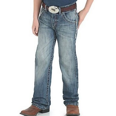 Wrangler® Juniors Boy's Breaking Barriers Blue 20X® 42 Vintage Bootcut Jeans