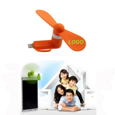 Mobile Phone Mini Fan