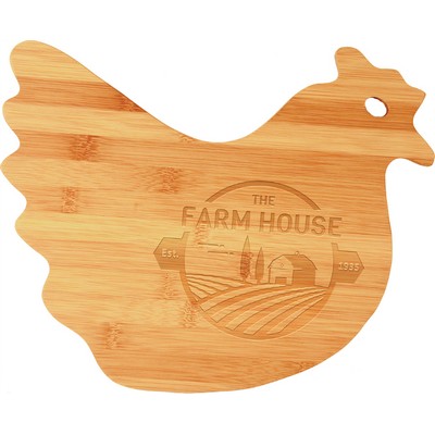 10.875" x 13.5"- Wood Cutting Boards - Animal Shaped