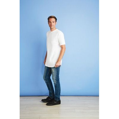 Next Level Apparel™ Men's Long Body Crew T-Shirt