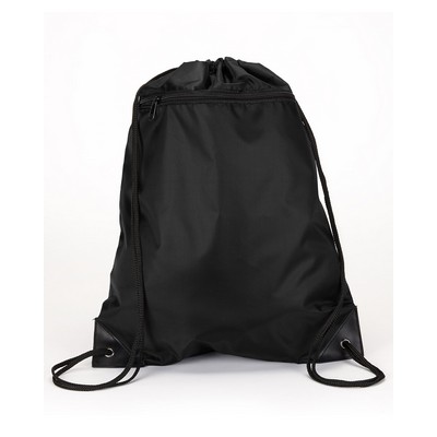 Liberty Bags Zipper Drawstring Backpack