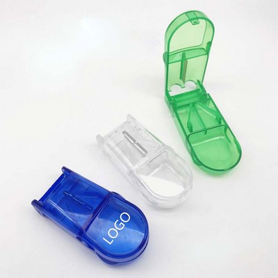 Pill Case w/Pill Cutter