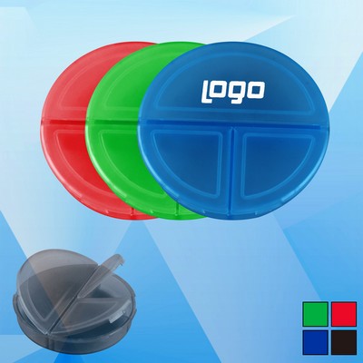 3 Compartment Pill Box