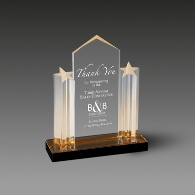 Impress Star Columns™ Award (7½"x8"x2½")