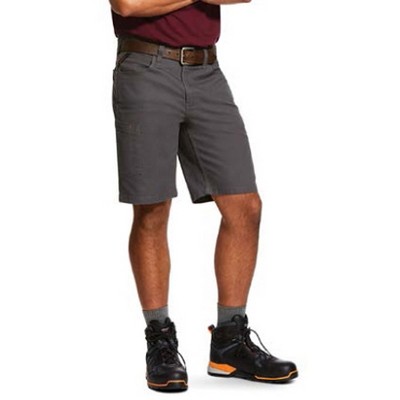 Ariat® Men's Field Khaki Rebar® DuraStretch™ Made Tough™ Field Khaki Shorts