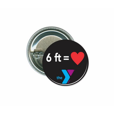 Event - 6 ft = love - 1 1/2 Inch Round Button