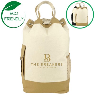 Explorer Canvas Duffle Bag - Natural Beige/Beige