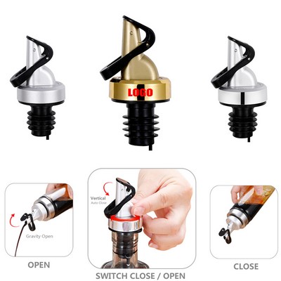 ON-OFF Function Gravity Auto Spout Bottle Pourer