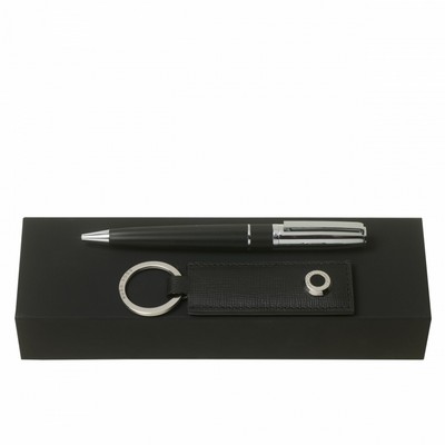 Set HUGO BOSS (ballpoint pen & key ring)