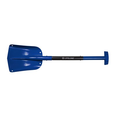 Lifeline® Utility Shovel, Blue/Black