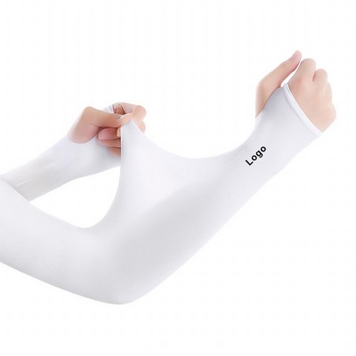 UV Sun Protection Cooling Arm Sleeves for Women Men