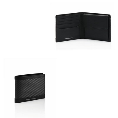 Bric's® Porsche Design® Carbon Wallet 4 Card w/Coin Case