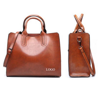 Women Leather Shoulder Handbag