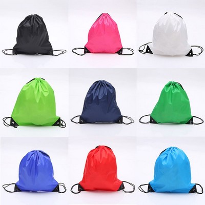 210D Polyester Drawstring Backpack