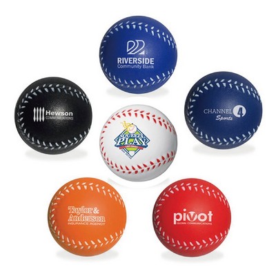 PU Baseball Shaped Stress Reliever Ball