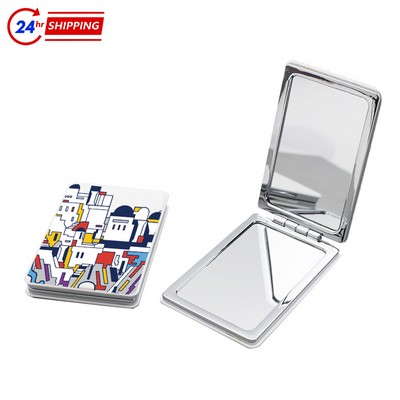 ABS Rectangular Flip Whiteboard Mirror