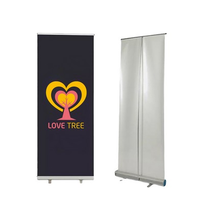 Economy Retractor Banner Display - 31-1/2"