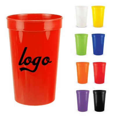 16 Oz. Games Smooth Plastic Stadium Cup