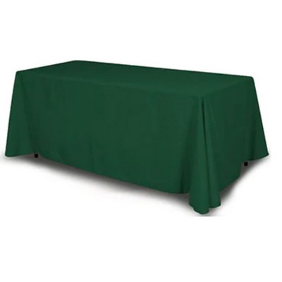 8' Solid Color Table Throw