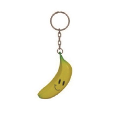 Banana Stress Ball w/Key Chain