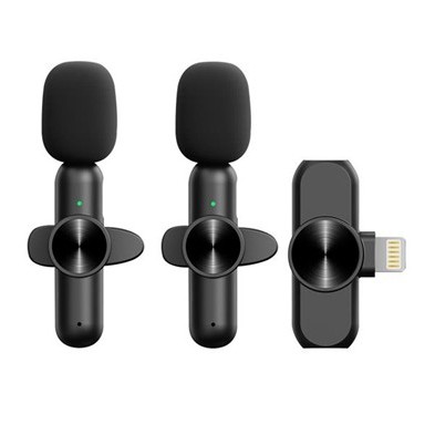 Smart Wireless Lavalier Microphone Set