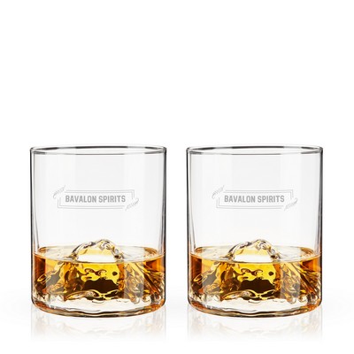 Mountain Crystal Tumblers by Viski®