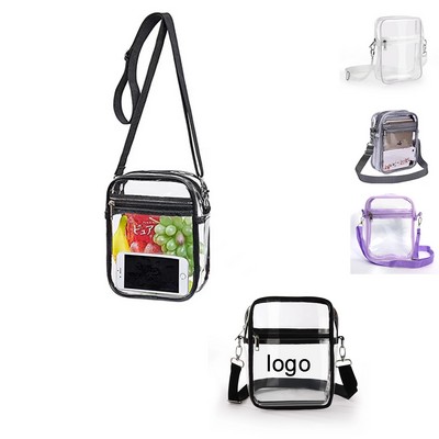 Transparent PVC Shoulder Bag