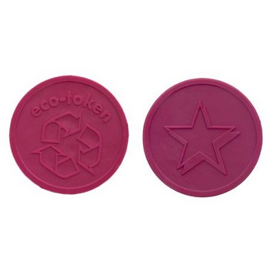 1.14" Embossed Eco-Tokens™ In Stock