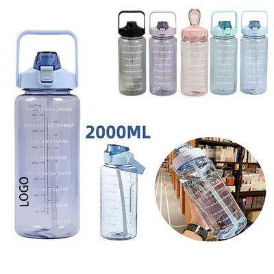 2L Large Capacity Drinking Cup with Scale