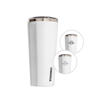 Corkcicle 24 Oz. Tumbler - Gloss White