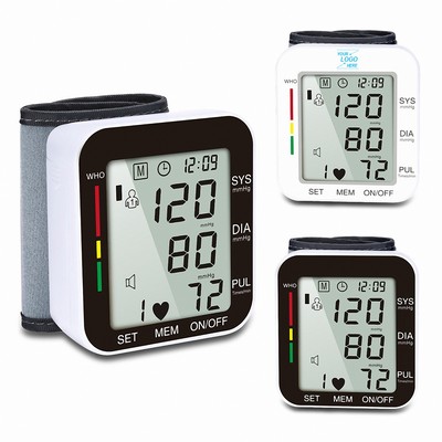 Digital Blood Pressure Monitor Wrist Cuff