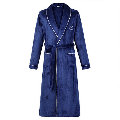 Unisex Lightweight Soft Plush Fleece Robe