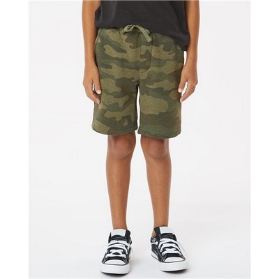 Independent Trading Co. Youth Lightweight Special Blend Fleece Shorts